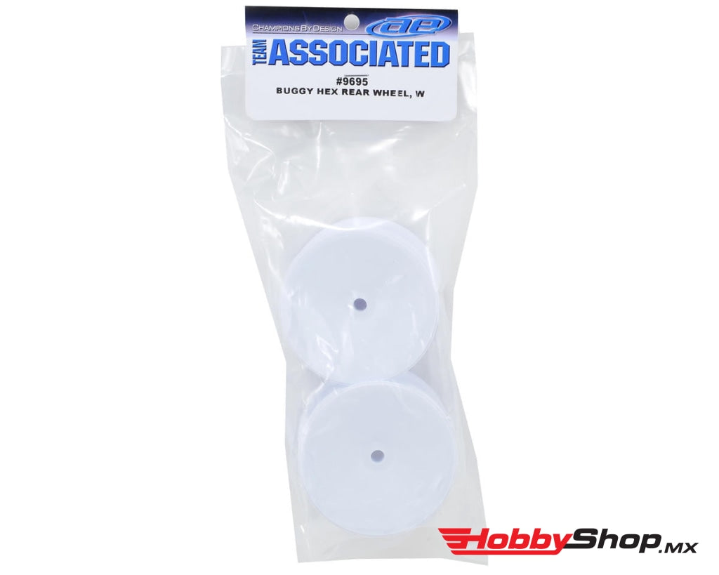 Team Associated - 12Mm Hex 2.2 Rear Wheels (2) (B6/B64) (White) En Existencia