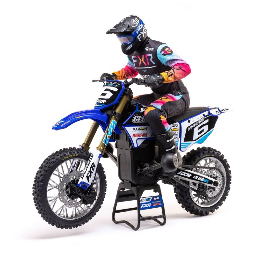 Team Losi - 1/4 Promoto-Mx Motorcycle Rtr Club Mx Blue En Existencia