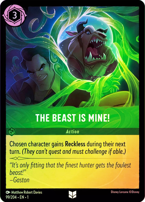 Carta Prince John - Phony King,Set Into the Inklands, Número de Tarjeta 83 , Color Emerald, Rarity Uncommon