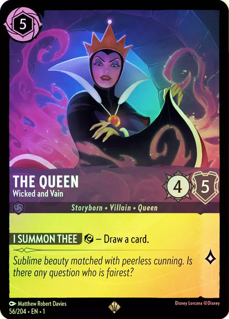 Carta Iago - Pretty Polly,Set Into the Inklands, Número de Tarjeta 40 , Color Amethyst, Rarity Common