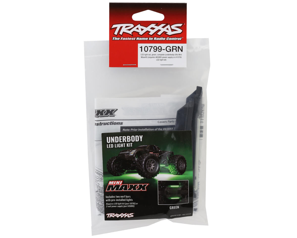 Traxxas - Mini Maxx Underbody LED Light Kit (Green)