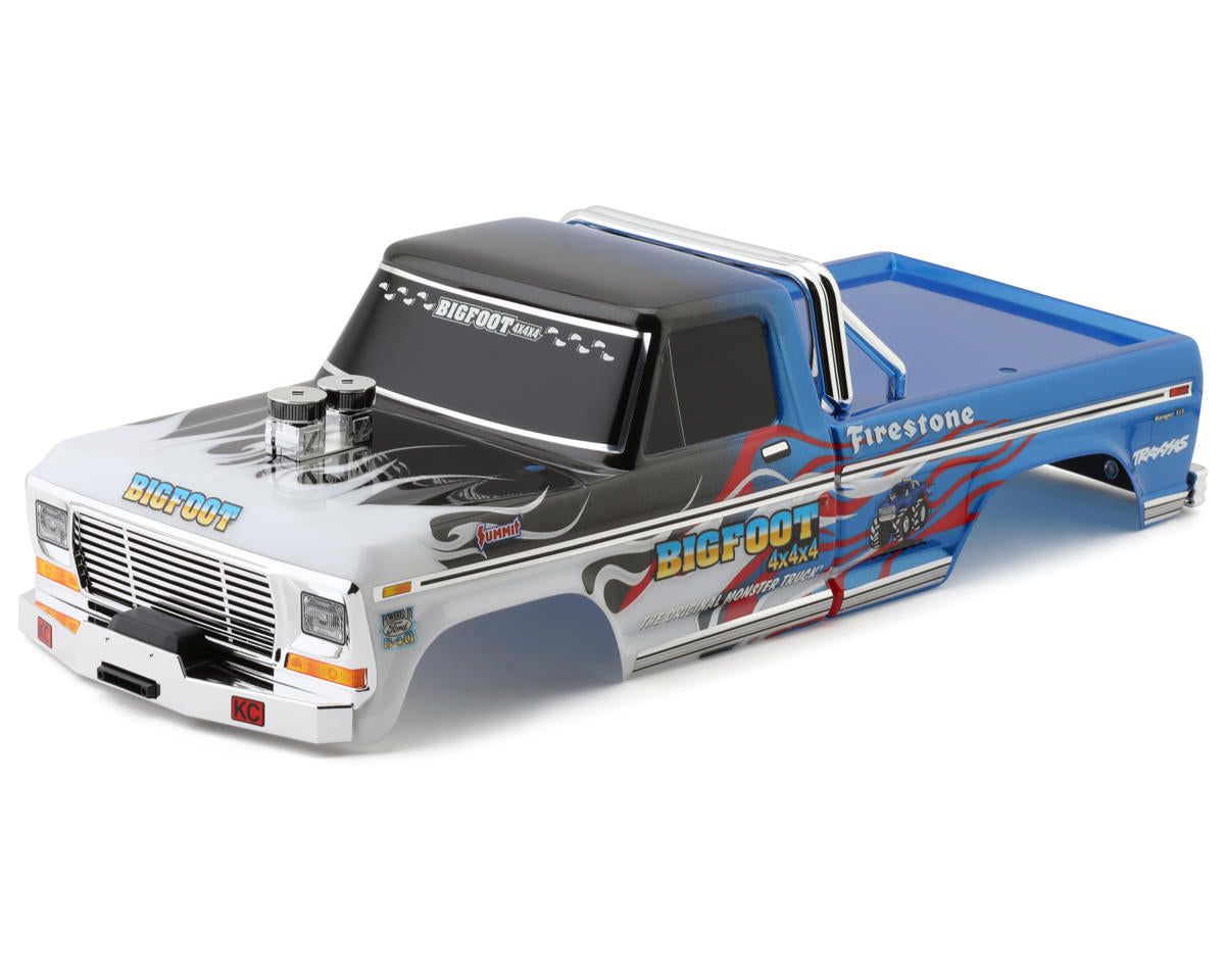 Traxxas - "Bigfoot" Flame Pre-Painted Monster Truck Body