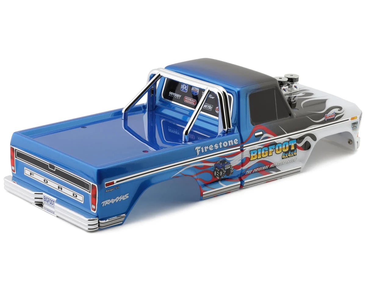 Traxxas - "Bigfoot" Flame Pre-Painted Monster Truck Body