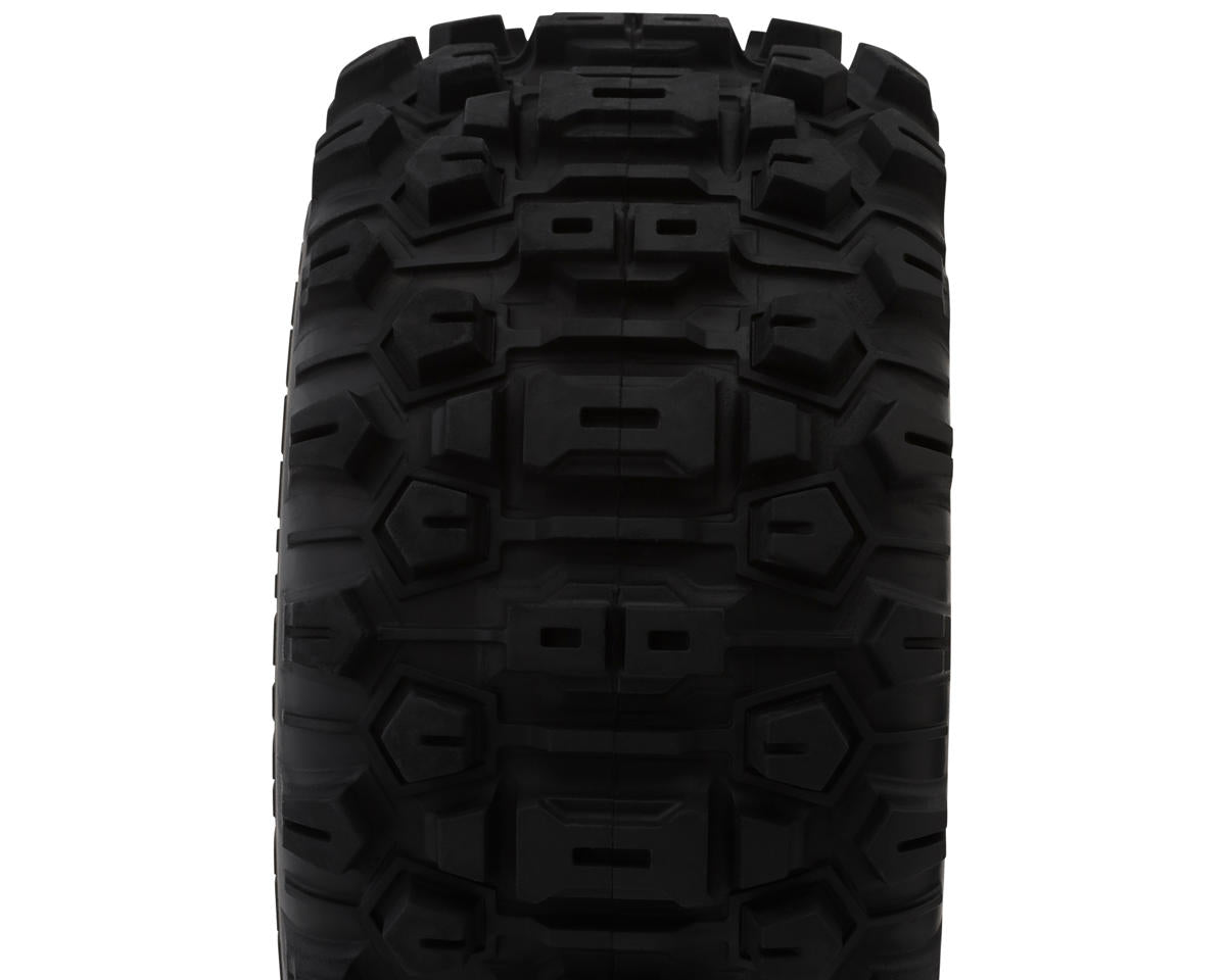 Traxxas - 2.8" Black 5-Spoke Wheels & Sledgehammer Tires (2)