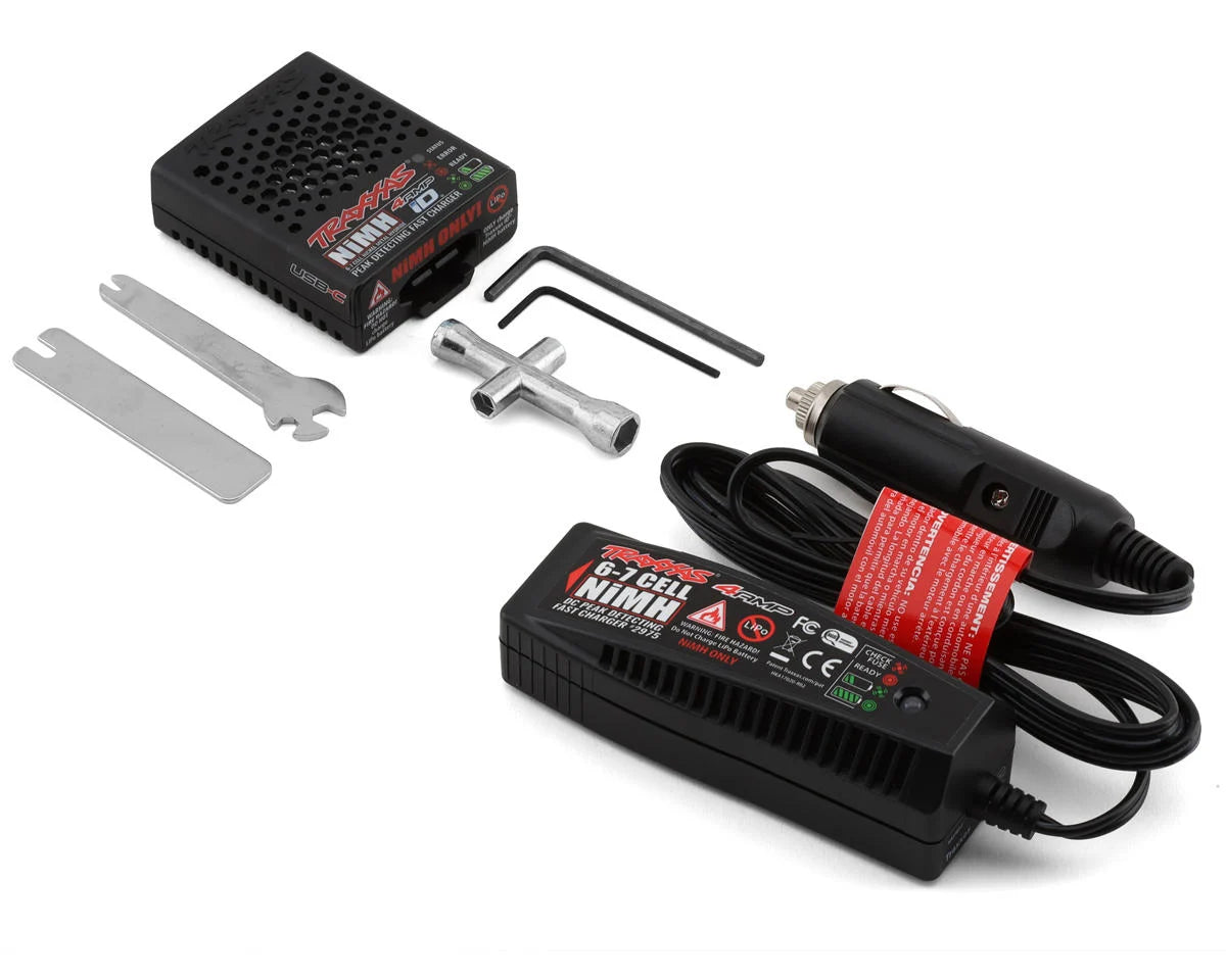 Traxxas - Blast High Performance Race Boat - Battery & DC Charger, Verde