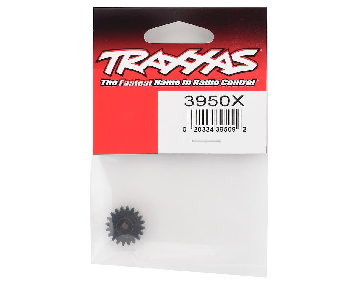 Traxxas - Gear, 20-T pinion (32-p), heavy duty (machined, hardened steel) (fits 3mm shaft)/ set screw