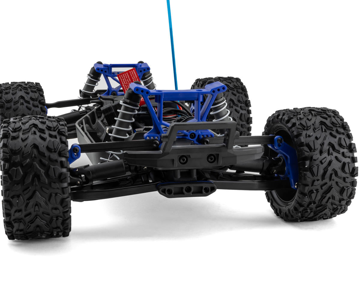 Traxxas - Rustler 1/10 4X4 Brushless RTR Stadium Truck w/BL-2S ESC, TQ 2.4GHz Radio, Roja