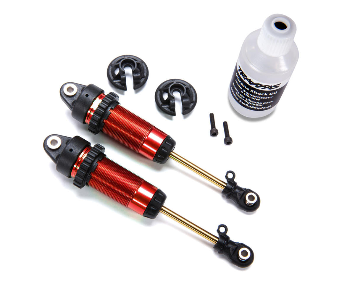 Traxxas - GTR XX-Long Shocks w/Ti-Nitride Shafts (Red) (2)