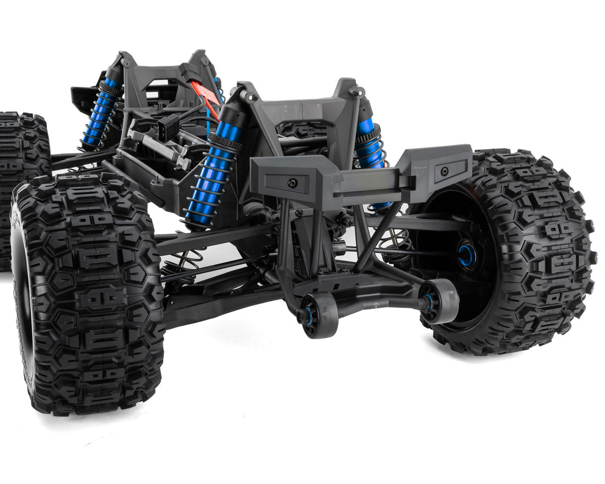 Traxxas - X-Maxx 8S 1/6 4WD Brushless RTR Monster Truck w/2.4GHz TQi Radio, TSM & Belted Tires, Azul