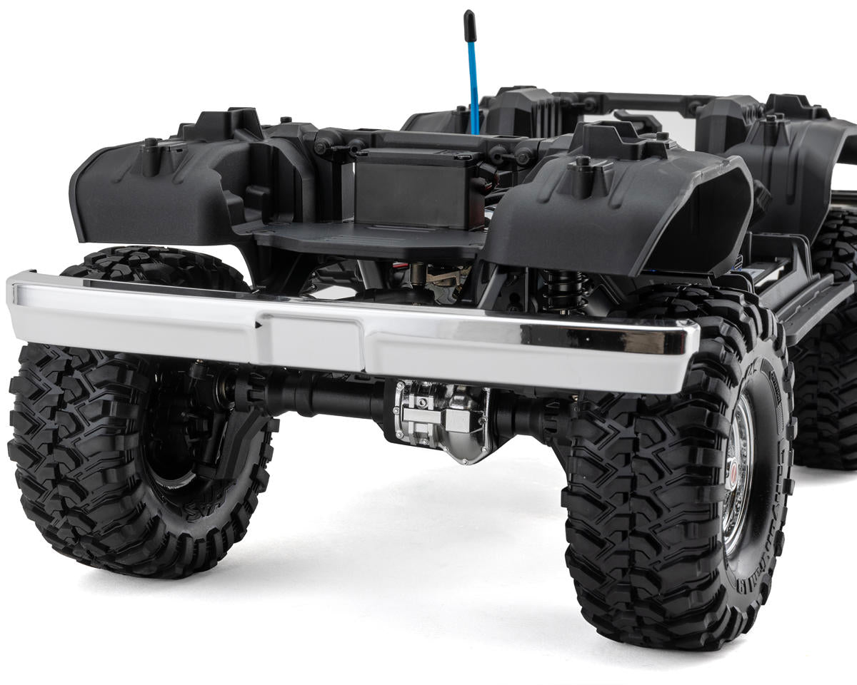 Traxxas - TRX-4® 1/10 Trail Crawler Truck w/1979 Chevy Blazer Clipless Body w/TQi 2.4GHz Radio, Negra