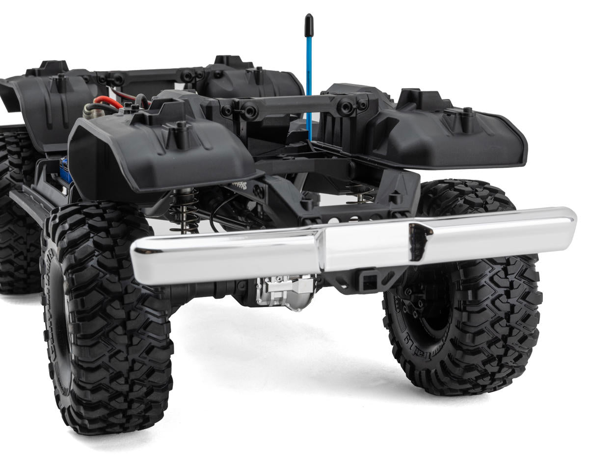 Traxxas - TRX-4® 1/10 Trail Crawler Truck w/1979 Chevy Blazer Clipless Body w/TQi 2.4GHz Radio, Negra