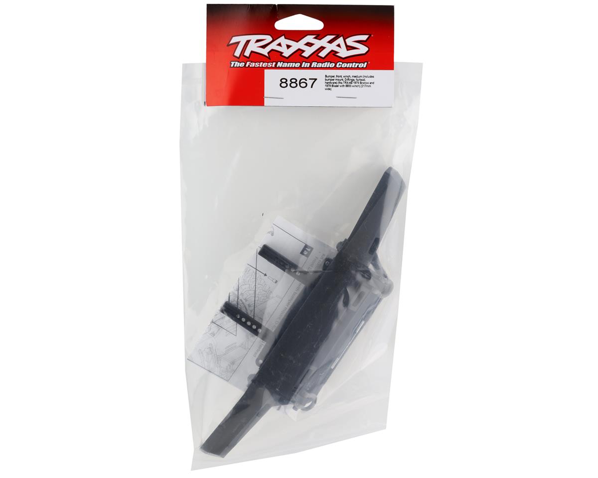 Traxxas - 217mm Front TRX-4 Bronco/Blazer Winch Bumper