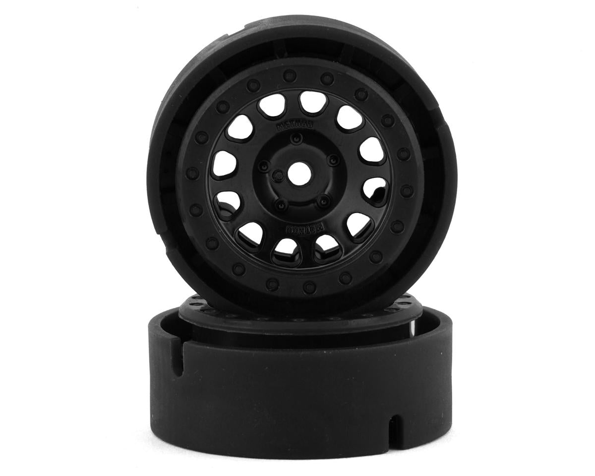 Traxxas - Wheels, 1.0", Method Race Wheels® 105 Beadlock (black, beadlock) (2)