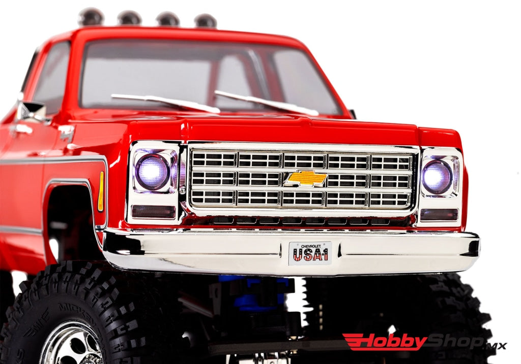 Traxxas - 1/18 Trx-4M Chevrolet K10 High Trail Roja En Existencia