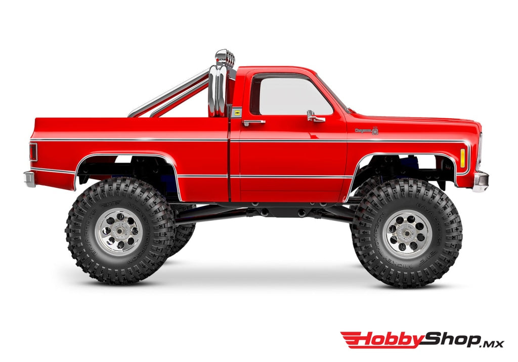 Traxxas - 1/18 Trx-4M Chevrolet K10 High Trail Roja En Existencia