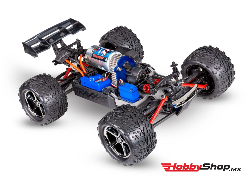 Traxxas - E-Revo 1/16 4Wd Brushed Rtr Truck Battery & Usb-C Charger Included Azul En Existencia