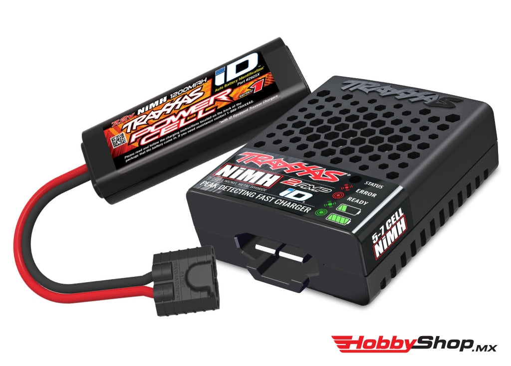 Traxxas - E-Revo 1/16 4Wd Brushed Rtr Truck Battery & Usb-C Charger Included Azul En Existencia