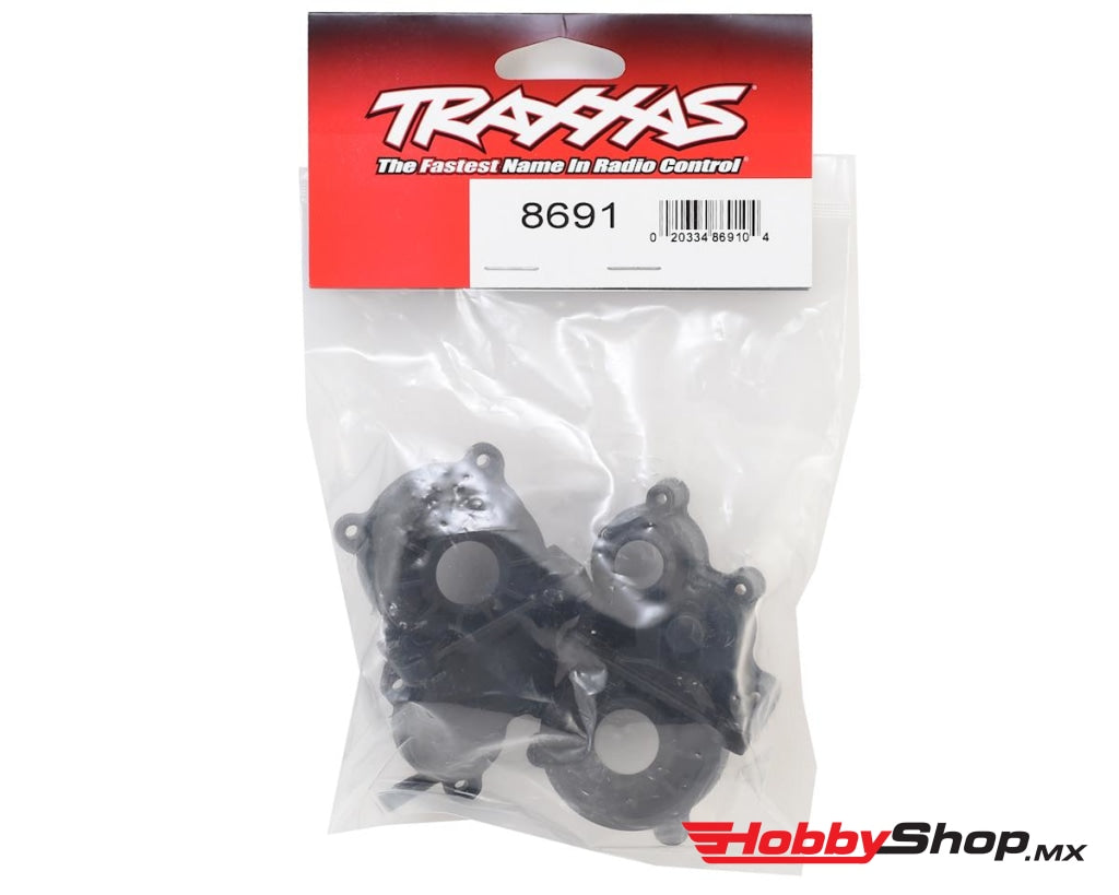 Traxxas - E-Revo Vxl 2.0 Transmission Gearbox Halves W/Idler Gear Shaft En Existencia