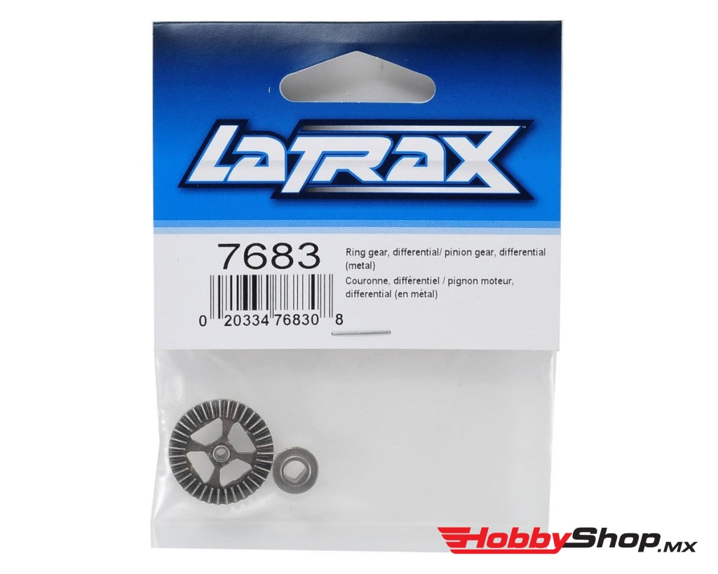 Traxxas - Engranaje De Anillo Diferencial (Metal) / Piñón En Existencia