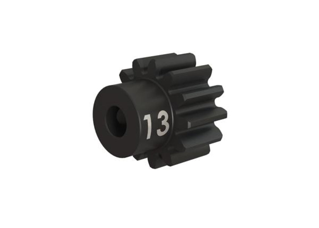 Traxxas - Engranaje Piñón 13-T (32-P) Servicio Pesado (Mecanizado Acero Endurecido) / Tornillo De