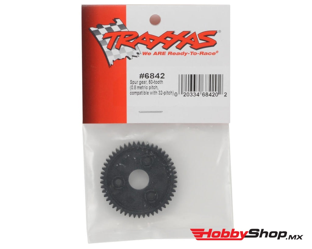 Traxxas - Engranaje Recto 50 Dientes (Paso Métrico 0.8 Compatible Con Paso De 32) En Existencia