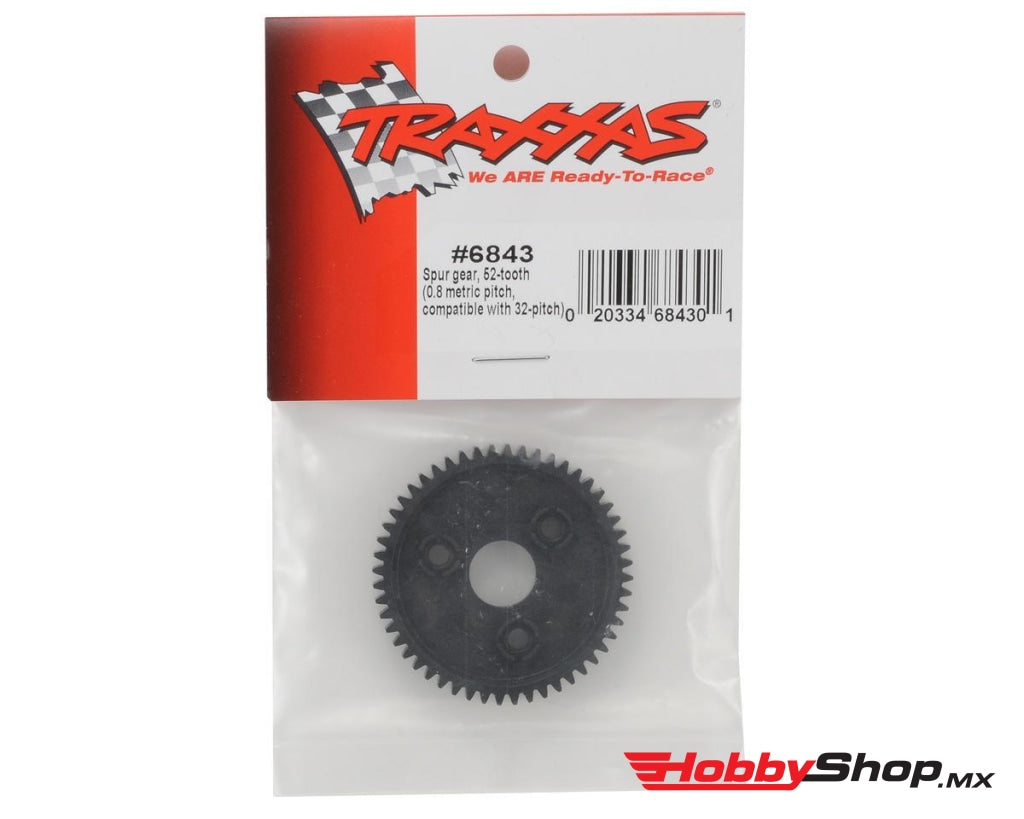 Traxxas - Engranaje Recto 52 Dientes (Paso Métrico 0.8 Compatible Con Paso De 32) En Existencia