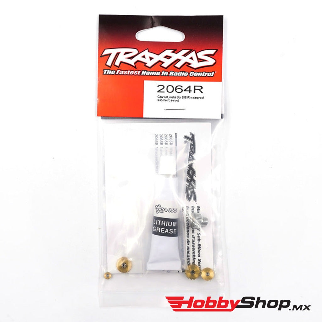 Traxxas - Gear Set Metal (For 2065R Waterproof Sub-Micro Servo) En Existencia