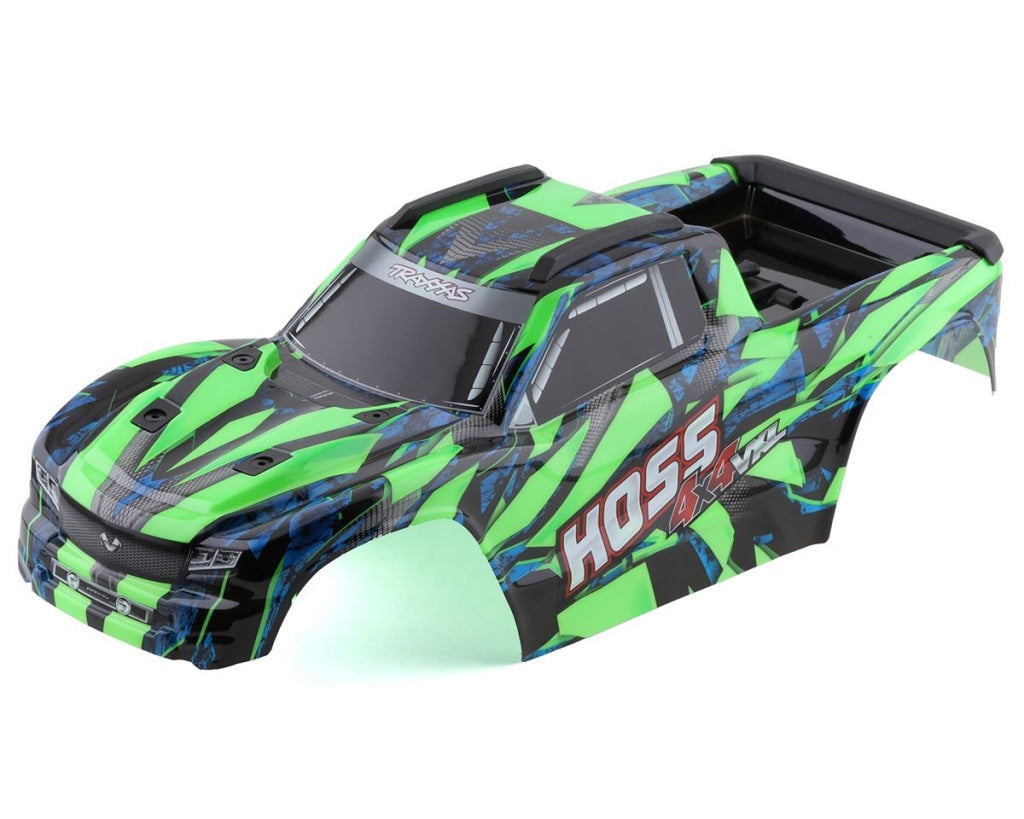 Traxxas - Hoss Pre-Painted Body (Green) En Existencia