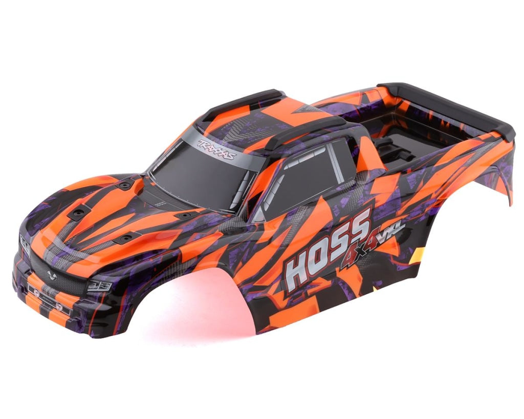 Traxxas - Hoss Pre-Painted Body (Orange) En Existencia