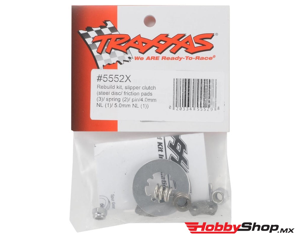 Traxxas - Kit De Reconstrucción Embrague Antirrebote (Disco Acero / Pastillas Fricción (3) Resorte