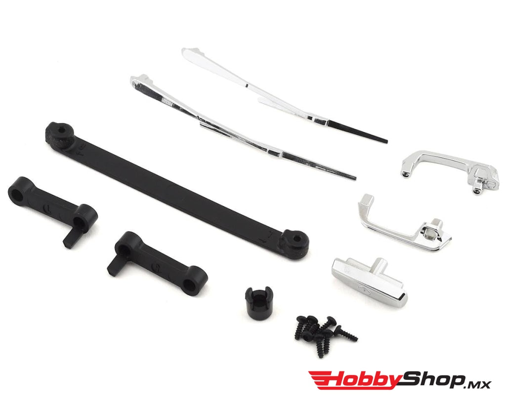 Traxxas - Manijas De Puerta Trx-4 Y Portón Trasero Con Limpiaparabrisas En Existencia