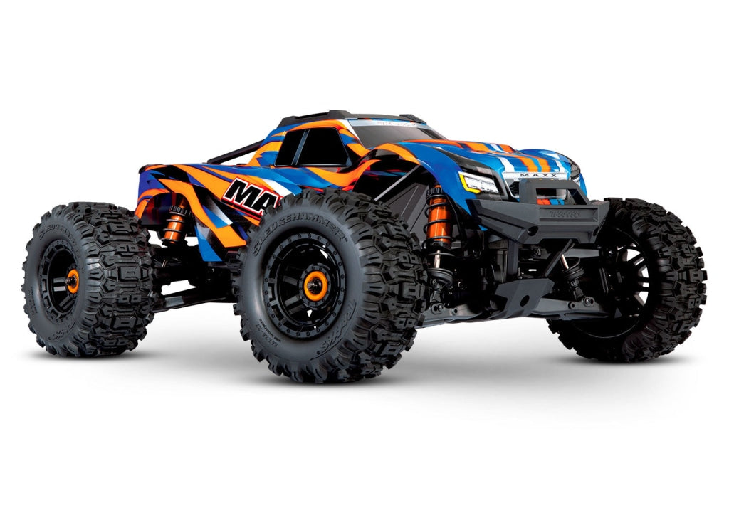 Traxxas - Maxx Widemaxx 1/10 Brushless Rtr 4Wd Monster Truck W/Tqi 2.4Ghz Radio & Tsm Naranja En