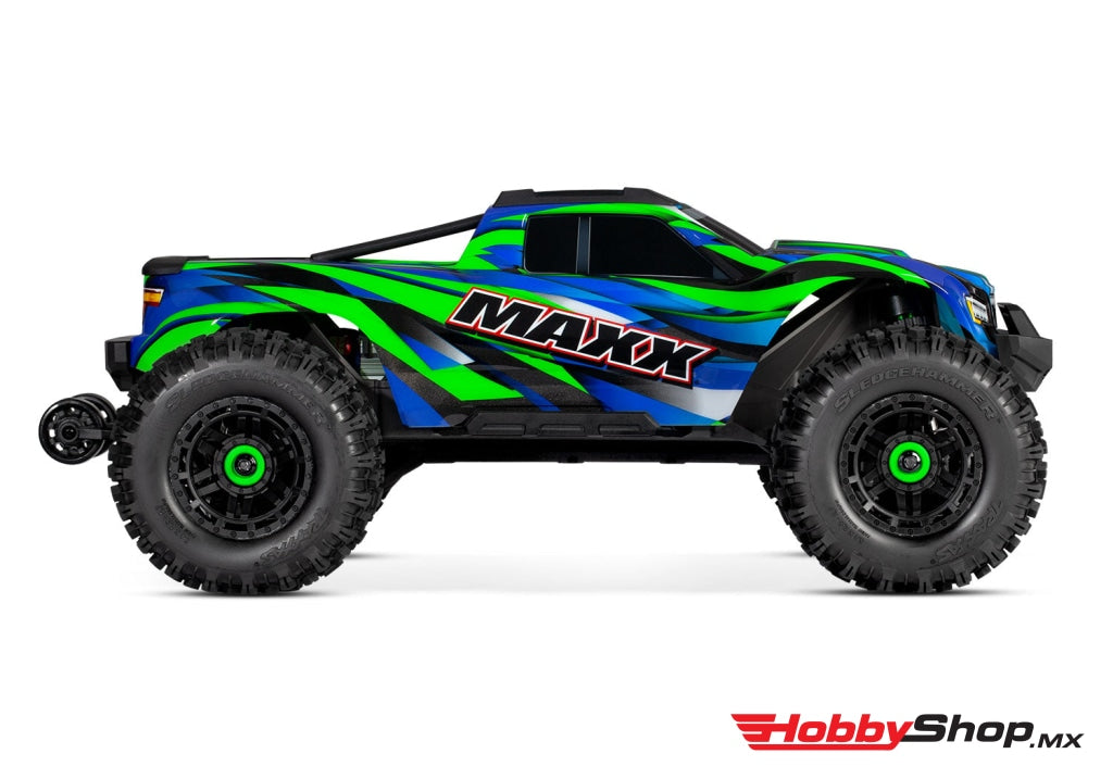Traxxas - Maxx Widemaxx 1/10 Brushless Rtr 4Wd Monster Truck W/Tqi 2.4Ghz Radio & Tsm Verde En