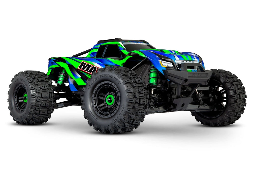 Traxxas - Maxx Widemaxx 1/10 Brushless Rtr 4Wd Monster Truck W/Tqi 2.4Ghz Radio & Tsm Verde En