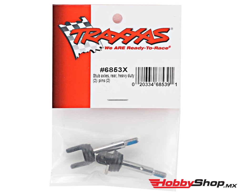 Traxxas - Muñón De Eje Trasero Servicio Pesado (2) / Pasadores En Existencia