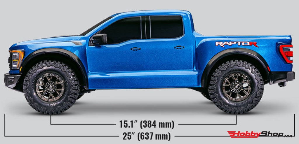 Traxxas - Raptor R Styling. Pro Scale Performance 1/10 4Wd Off-Road Truck Special Black Edition En