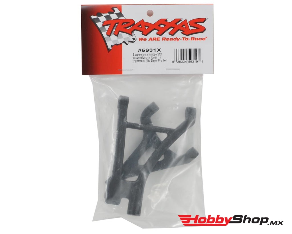 Traxxas - Right Front Suspension Arm Set (Slayer Pro) En Existencia