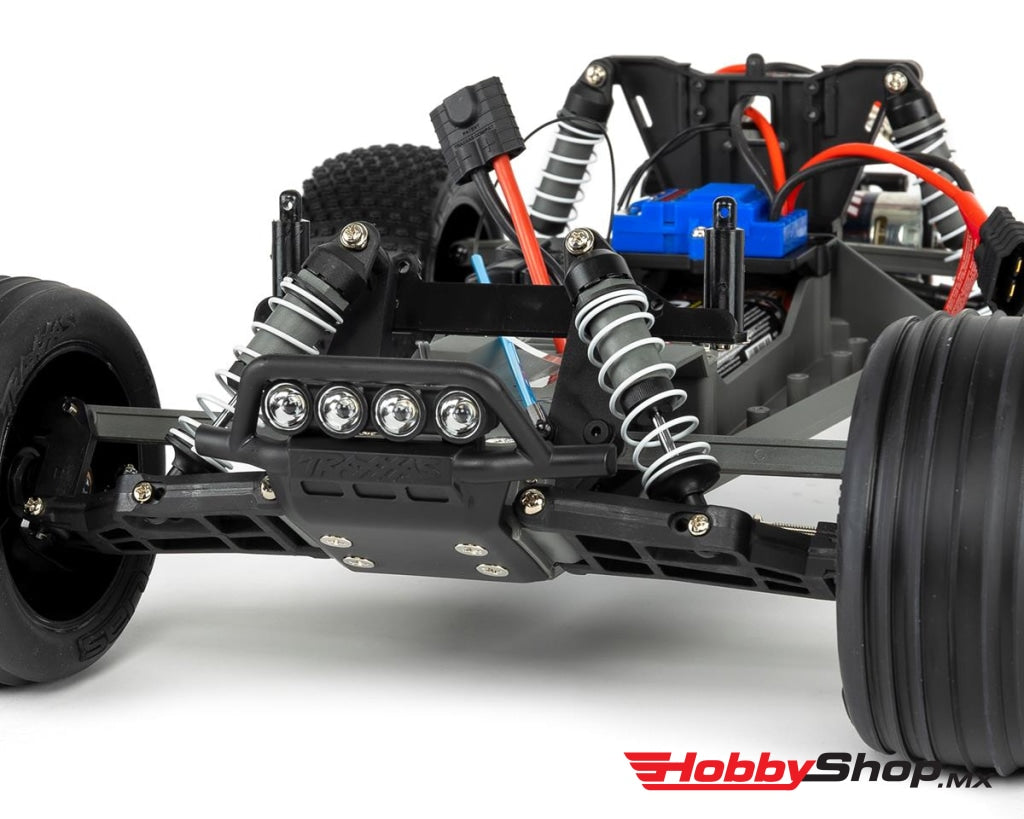 Traxxas - Rustler 1/10 Rtr Stadium Truck W/Led Lights Tq 2.4Ghz Radio Battery & Dc Charger Azul En