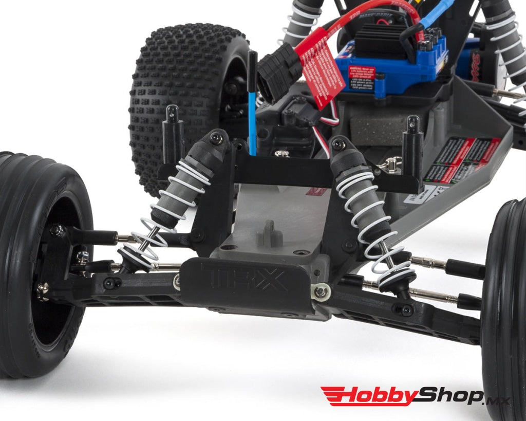 Traxxas - Rustler Vxl Brushless 1/10 Rtr Stadium Truck (Red) W/Magnum 272R Tqi 2.4Ghz Radio & Tsm