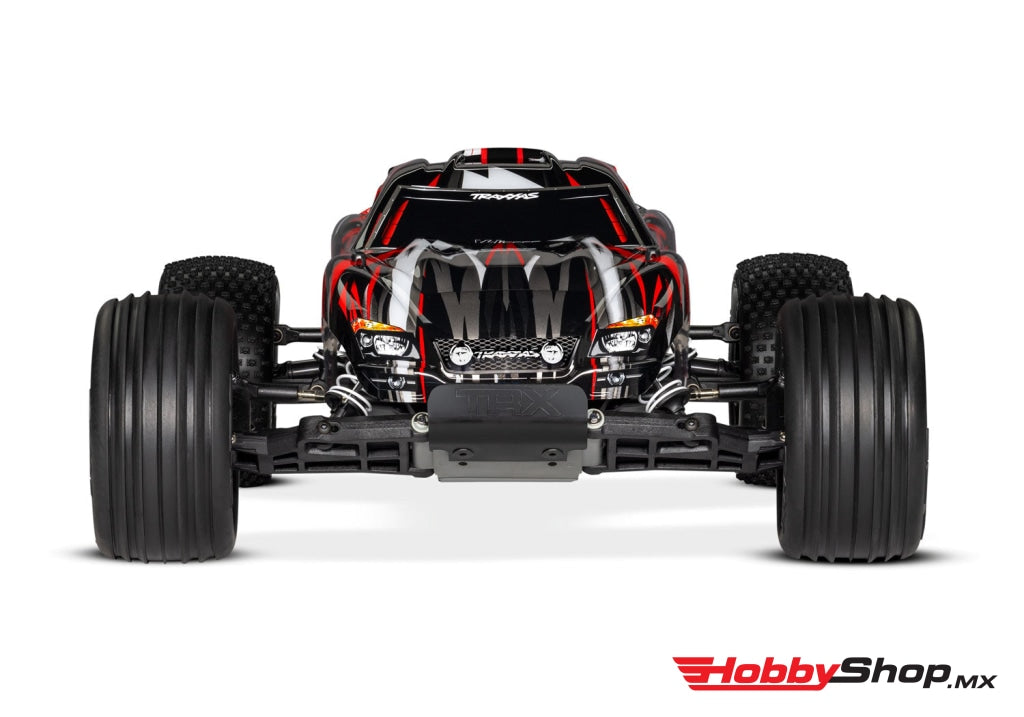 Traxxas - Rustler Vxl Brushless 1/10 Rtr Stadium Truck (Red) W/Magnum 272R Tqi 2.4Ghz Radio & Tsm