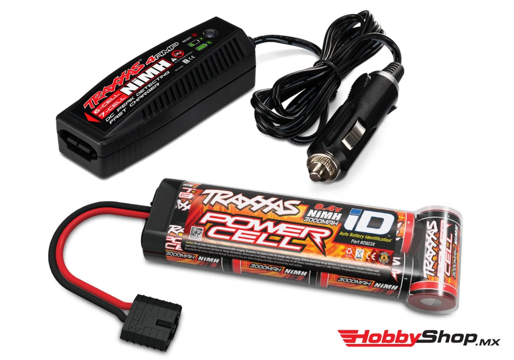 Traxxas - Slash 1/10 Rtr Short Course Truck Led Lights Tq 2.4Ghz Radio Battery & Dc Charger Roja En