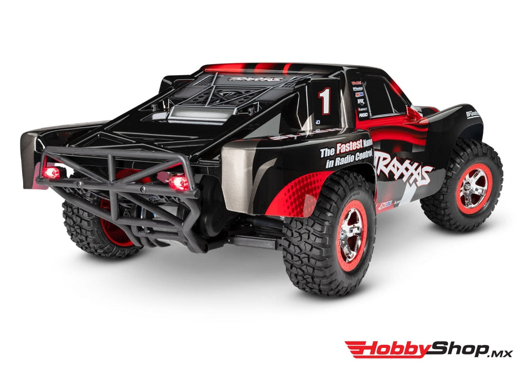 Traxxas - Slash 1/10 Rtr Short Course Truck Led Lights Tq 2.4Ghz Radio Battery & Dc Charger Roja En