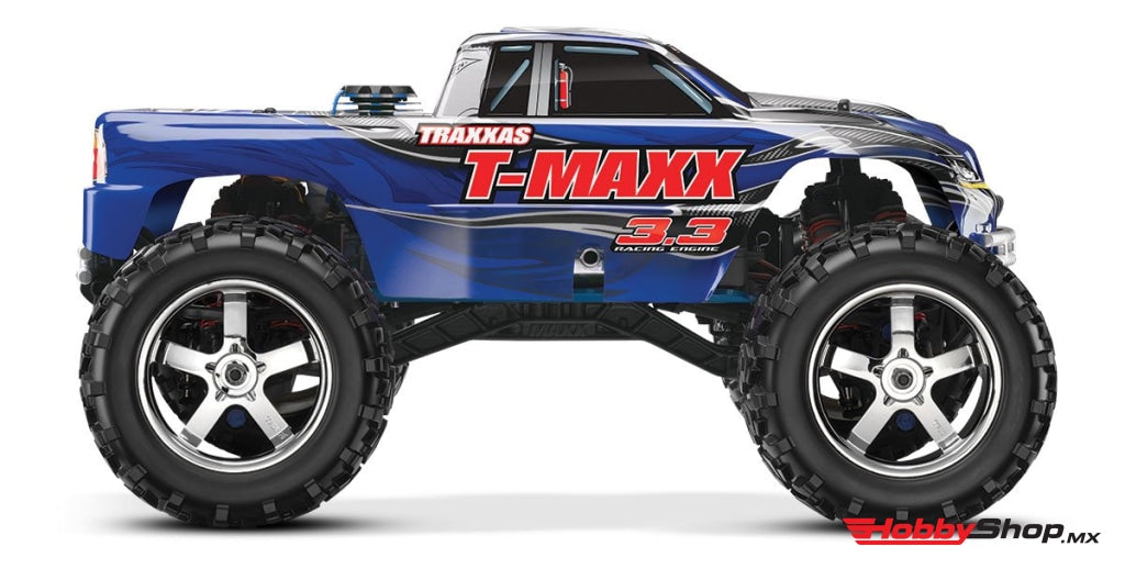 Traxxas - T-Maxx 3.3 4Wd Rtr Nitro Monster Truck Azul Sobrepedido