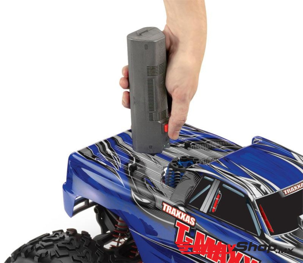 Traxxas - T-Maxx 3.3 4Wd Rtr Nitro Monster Truck Azul Sobrepedido
