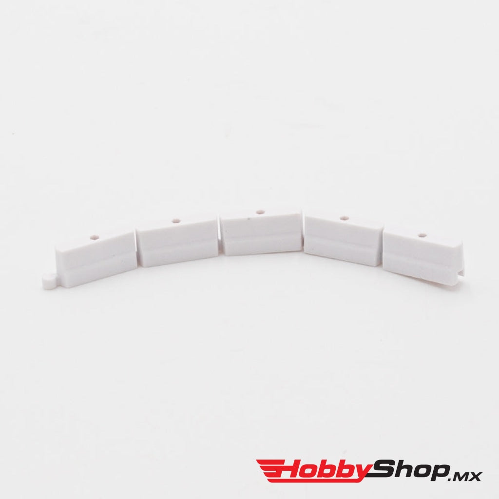 Turbo Racing - 1:76 Rc Car Piezas De Repuesto Guardrail White (50 Piezas) En Existencia
