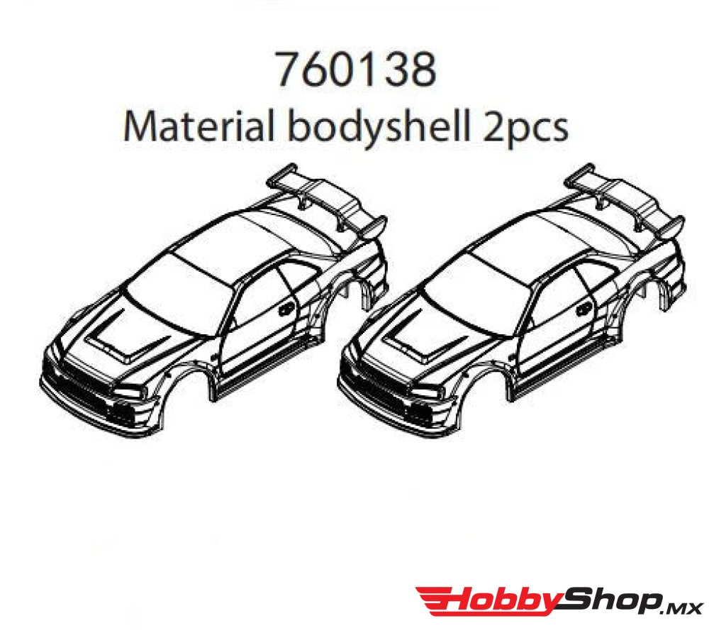 Turbo Racing - Conjunto De Carrocería Coche 1:76 Rc C64 En Existencia