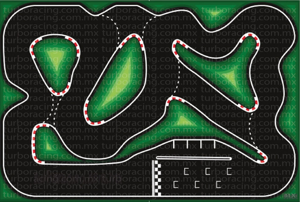 Turbo Racing - Pista Rigida Plegable En Existencia