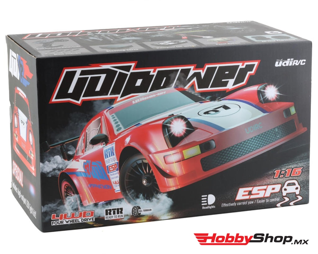 Udi Rc - Amphicyon 1/16 4Wd Rtr Car W/Drift Tires En Existencia