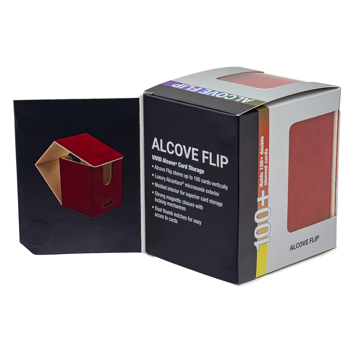Ultra PRO Vivid Deluxe Alcove Flip rojo — vista 7