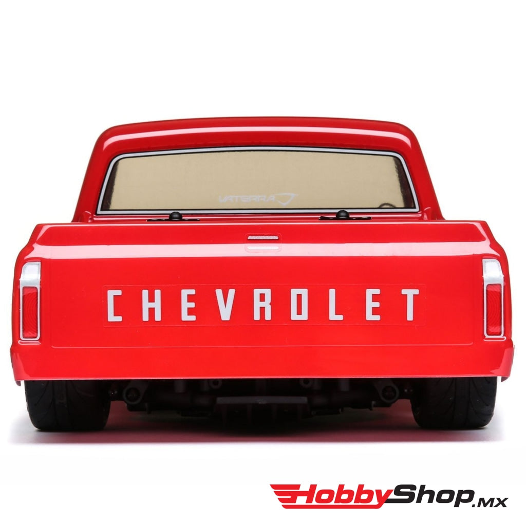 Vaterra - 1/10 1972 Chevy C10 Pickup Truck V-100 S 4Wd Brushed Rtr Red En Existencia